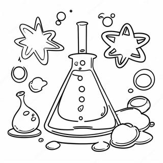 Pagina Para Colorir De Experimento Cientifico Divertido 79666-21789