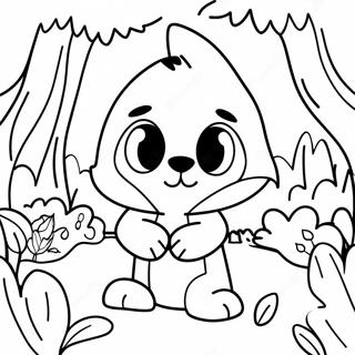 Pagina Para Colorir Da Pomni Aventureira Em Uma Floresta Magica 80106-22123