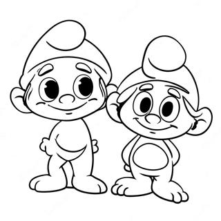 Pagina Para Colorir Dos Smurfs 80591-22494