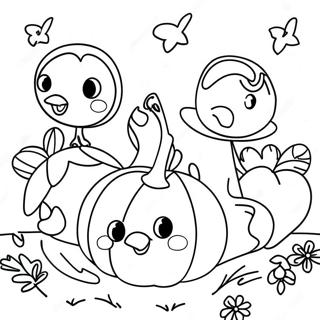 Pagina Para Colorir Dos Amigos Agradecidos 80774-22645