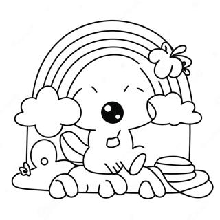 Paginas Para Colorir Da Diversao Dos Amigos Arco Iris Ciano 81005-22823