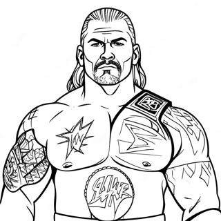 Desenho Para Colorir Da Wwe 81131-22914