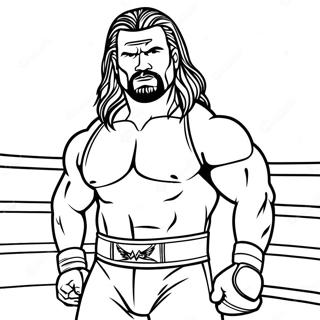 Desenho Para Colorir Da Wwe 81131-22916