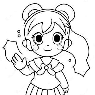 Pagina Para Colorir Da Aventura Colorida Da Glitter Force 81187-22971