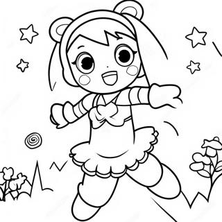 Força Glitter Páginas para Colorir