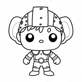 Funko Pop Páginas Para Colorir