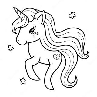 Sereia Unicórnio Páginas para Colorir