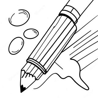 Pagina Para Colorir De Lapis E Borracha Divertidos 81570-23264