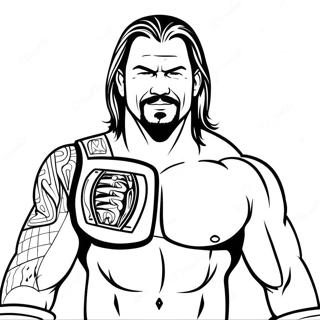 Pagina Para Colorir Da Wwe 81594-23276