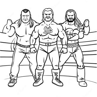 Pagina Para Colorir Dos Superstars Da Wwe Em Acao 81595-23280