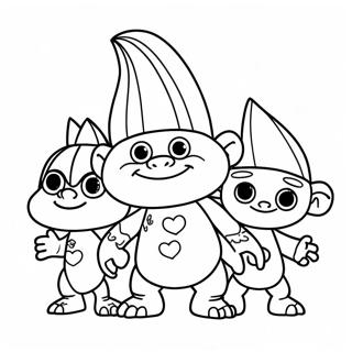 Pagina Para Colorir Da Turne Mundial Dos Trolls 81775-23414