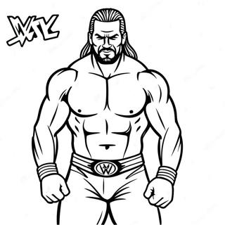 Pagina Para Colorir Da Wwe 81929-23534