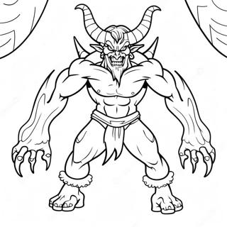 Pagina Para Colorir De Demonio 82059-23636