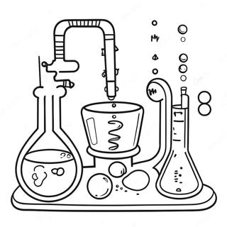 Pagina Para Colorir De Laboratorio De Quimica Divertido 82085-23657