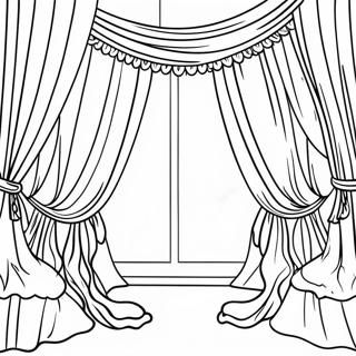 Pagina Para Colorir Cortinas De Veludo Luxuosas 82342-23890