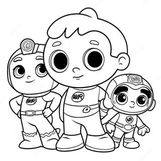 Pagina Para Colorir Do Super Why E Amigos 82367 23906