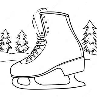 Pagina Para Colorir Do Patinacao No Gelo 82495-24002
