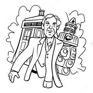 Pagina Para Colorir Do Dr Who Aventureiro 82700-24165