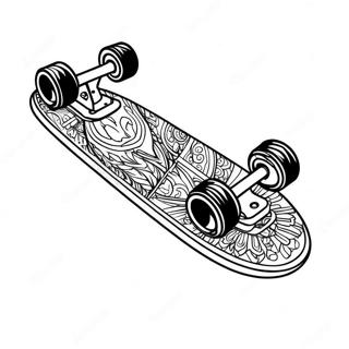 Pagina Para Colorir De Skate 82855-24284