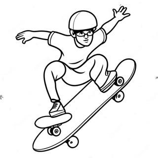 Pagina Para Colorir De Manobras Legais De Skate 82856-24286