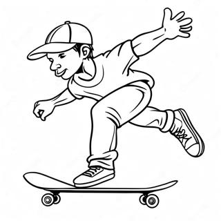 Pagina Para Colorir De Manobras Legais De Skate 82856-24287