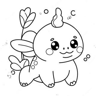 Pagina Para Colorir Do Axolote Squishmallow Feliz 82909-24330
