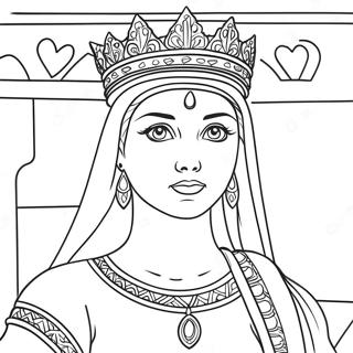 Pagina Para Colorir Da Corajosa Rainha Ester 83138-24508