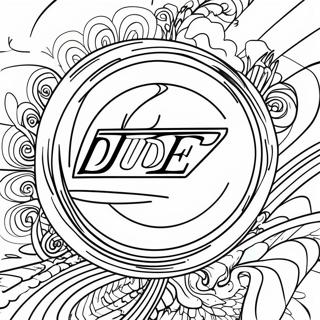 Pagina Para Colorir Do Logo Do Dude Perfect 83163-24524