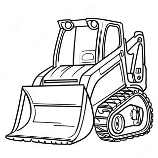 Pagina Para Colorir De Veiculo De Construcao Skid Steer 83547-24825