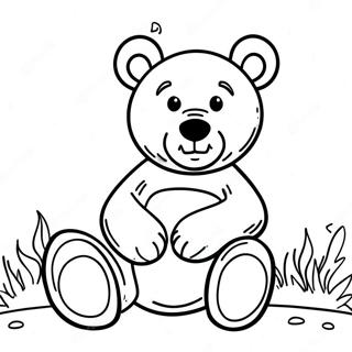 Pagina Para Colorir De Urso Realista 83572-24847