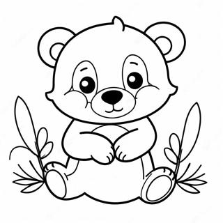 Pagina Para Colorir De Urso Bebe Fofo 83573-24850