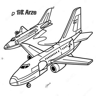 Força Aérea 1 Páginas Para Colorir