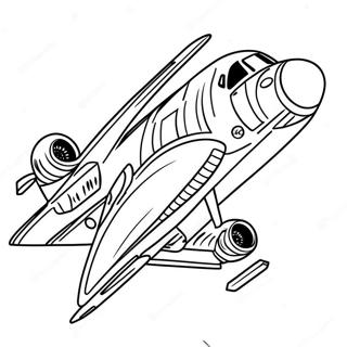 Pagina Para Colorir Do Air Force 1 Em Acao 83729-24977