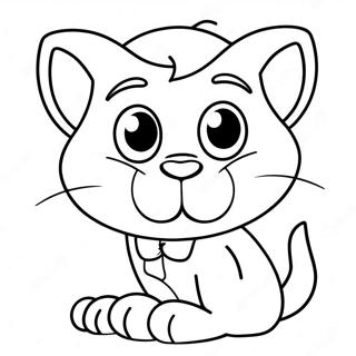 Desenho Para Colorir Do Talking Tom 83829-25046