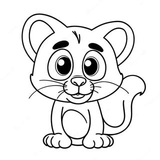 Desenho Para Colorir Do Talking Tom 83829-25047