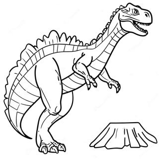 Indominus Rex Feroz Para Colorir 84599-25649