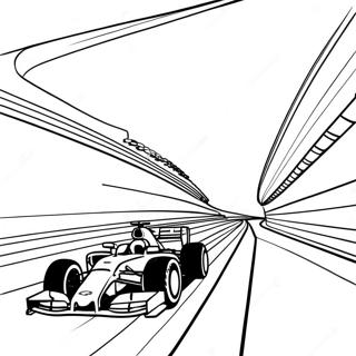 Pagina Para Colorir De Cena Colorida De Pista De F1 84651 25698