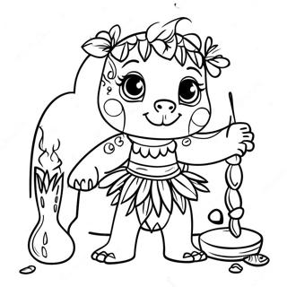 Pagina Para Colorir De Luau 84674-25706