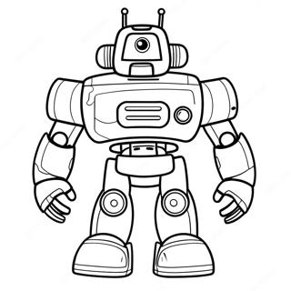 Rescue Bot Páginas Para Colorir