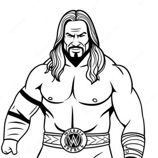 Desenho Para Colorir Da Wwe 85287-26266