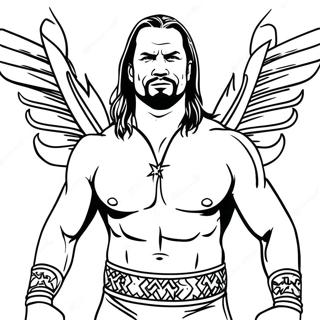 Desenho Para Colorir Da Wwe 85287-26267