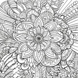 Pagina Para Colorir Mandala Intricada Para Adultos 85416-26370