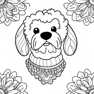 Pagina Para Colorir De Goldendoodle 85517-26447