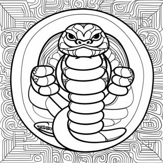 Pagina Para Colorir Do Logo Cobra Kai 85595-26507