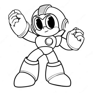 Megaman Páginas Para Colorir