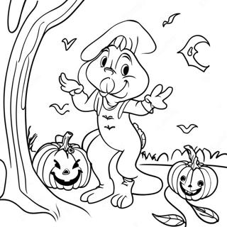 Pagina Para Colorir Grande Do Halloween Da Disney 85980-26805