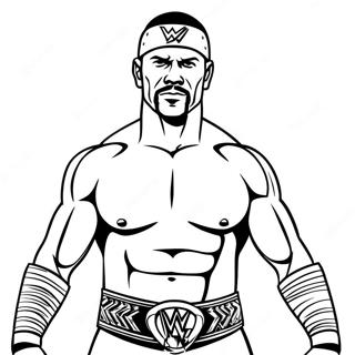 Pagina Para Colorir Da Wwe 86031-26846