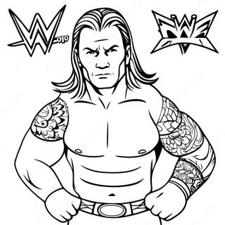 Pagina Para Colorir Da Wwe 86031-26847