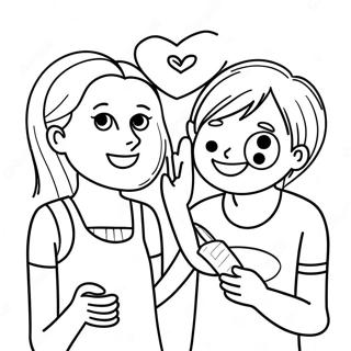 Amigos Solidarios Para Colorir 86414-27179