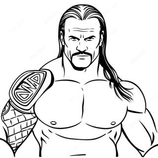 Pagina Para Colorir Da Wwe 87259 27804